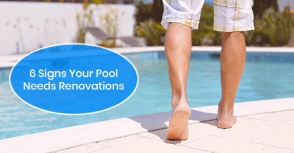 Signs to renovate pools