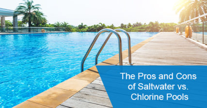 The advantages and disadvantages of saltwater vs. Chlorine pools